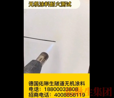 無(wú)機(jī)涂料耐火測(cè)試